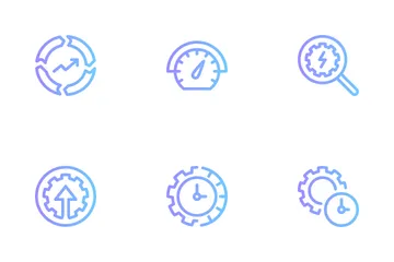 Efficiency And Productivity Icon Pack