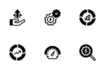 Efficiency And Productivity Icon Pack