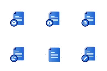Effortless Document Management Icon Pack