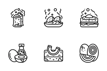 Egg Dishes Icon Pack