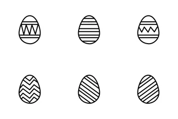 卵のイースター アイコンパック