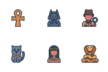 Egipto Paquete de Iconos