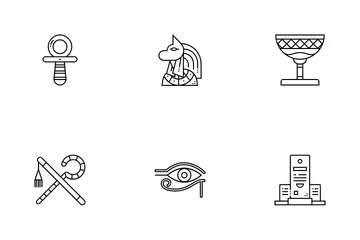 Egypt Symbols Icon Pack