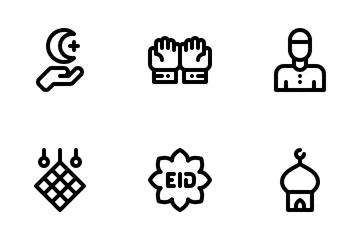 Eid Al Fitr Icon Pack