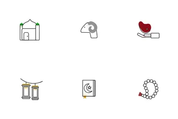 Eid Idul Adha Icon Pack