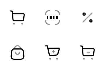 Einkaufen Icon Pack