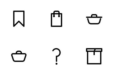 Einkaufen Symbolpack