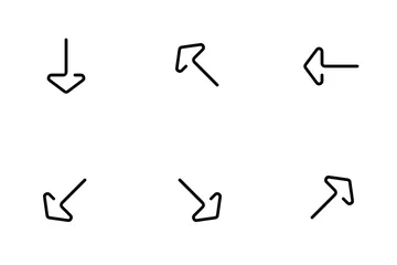 Einzeilige Navigation Symbolpack