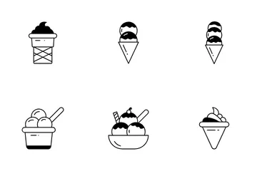 Eisdiele Icon Pack