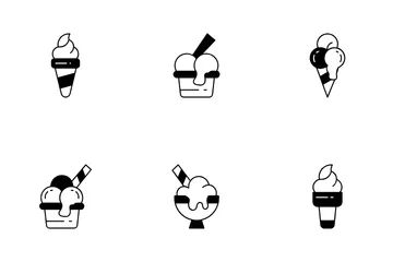 Eisdiele Icon Pack