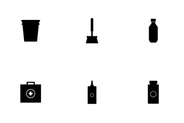 El plastico Paquete de Iconos