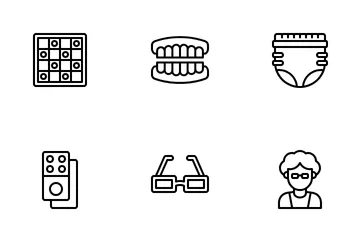 Elderly Icon Pack