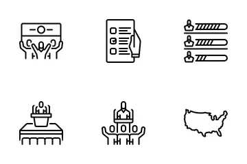 Election And Voting Icon Pack