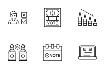 Elections And Voting Icon Pack