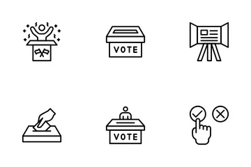 Elections And Voting Icon Pack