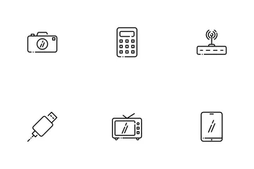 Electric Appliances Icon Pack