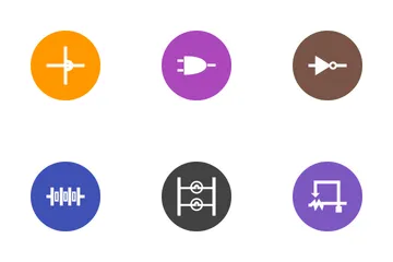 Electric Circuits Icon Pack