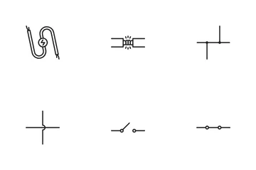Electric Circuits Icon Pack