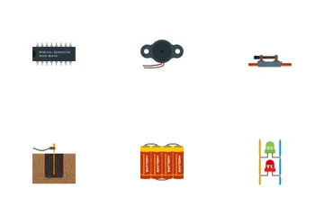 Electric Circuits Icon Pack