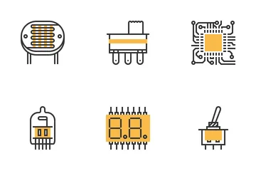 Electric Components Icon Pack