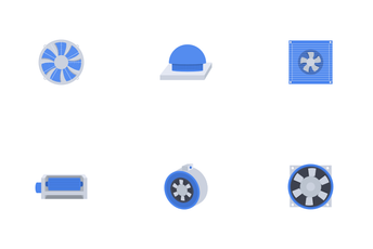 Electric Fans Icon Pack