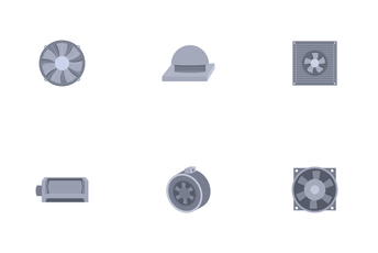 Electric Fans Icon Pack