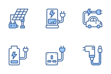 Electric Station Icon Pack