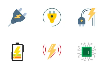 Electric Tools And Elements Icon Pack