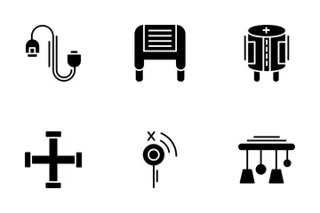 Electric Tools And Elements Icon Pack
