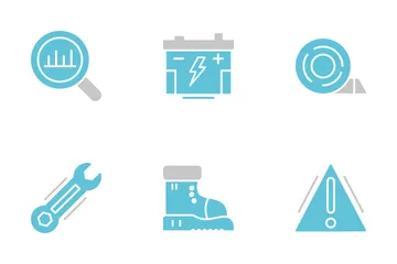 Electric Tools And Parts Icon Pack