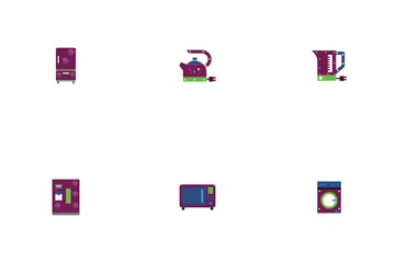 Electrical Appliance Icon Pack