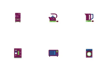 Electrical Appliance Icon Pack