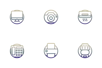 Electrical  Appliance Icon Pack