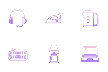 Electrical Devices Icon Pack