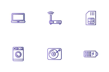 Electrical Devices Icon Pack