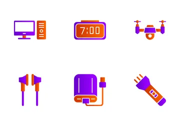 Electrical Devices Icon Pack