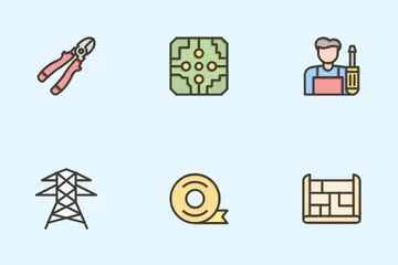 Electrical Engineering Icon Pack