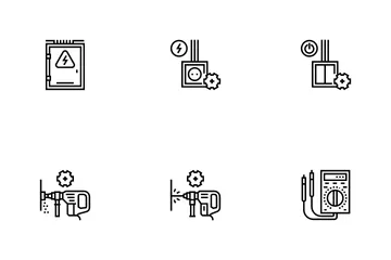 Electrical Installation Tool Icon Pack