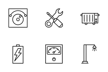 Electrical Tools Icon Pack