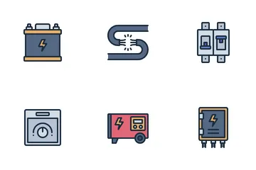 Electrician Icon Pack