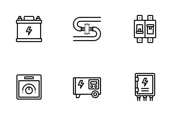 Electrician Icon Pack