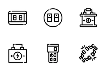 Electrician Icon Pack