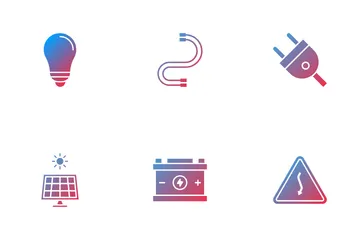 Electrician Tools Icon Pack