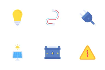 Electrician Tools Icon Pack