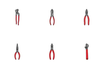 Electrician Tools Icon Pack