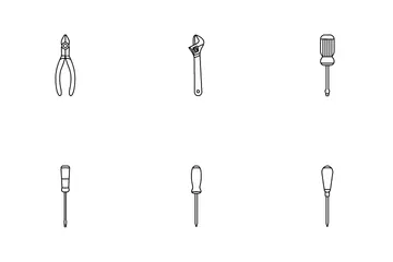 Electrician Tools Icon Pack