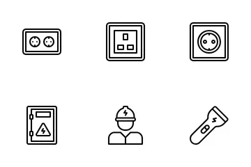 Electricidad Paquete de Iconos