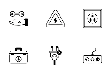 Electricidad Paquete de Iconos