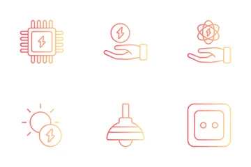 Electricidad Paquete de Iconos