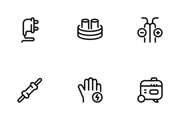 Electricidad Paquete de Iconos